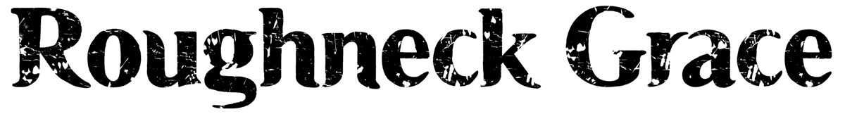 roughneck grace logo - black png